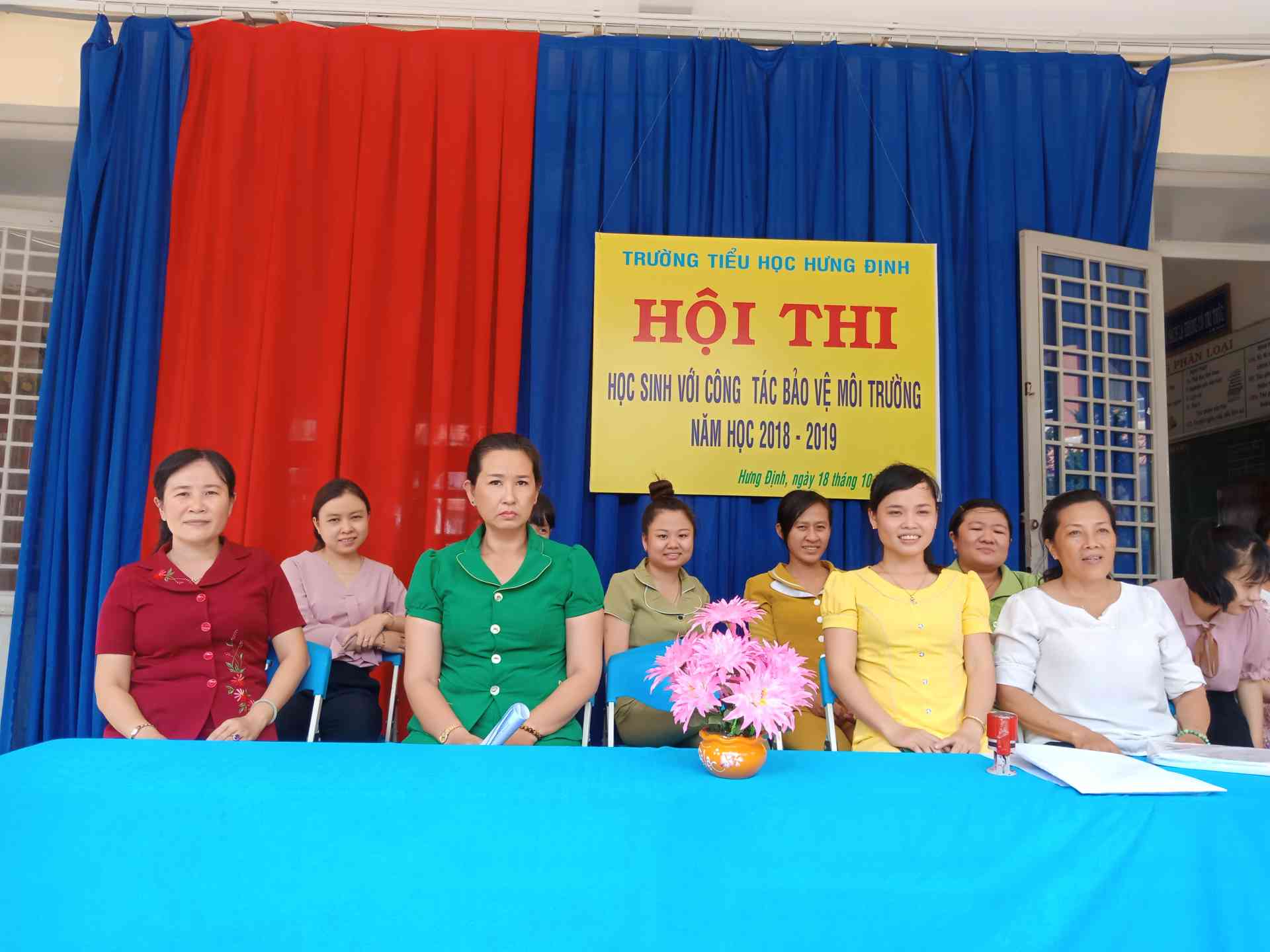 Hội thi học sinh với công tác bảo vệ môi trường 